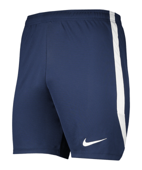 Nike Dri-FIT Knit Short Blau Weiss F410 - blau
