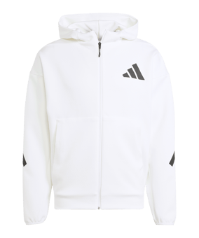 adidas Kapuzenjacke Weiß - weiss
