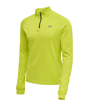 Newline Core HalfZip Sweatshirt Running Grün F6102 - gruen