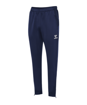 Hummel  hmlLEAD Poly Trainingshose Blau F7026 - blau