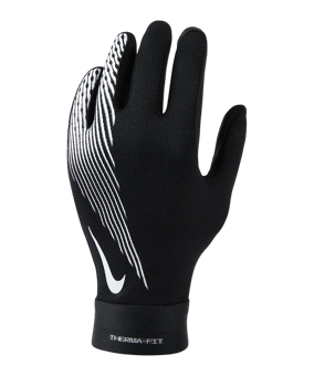 Nike Academy Thermafit Spielerhandschuhe Kids Schwarz F011 - schwarz