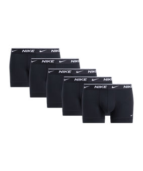 Nike Essential Cotton Stretch Trunk 5 Boxershort Schwarz F001 - schwarz