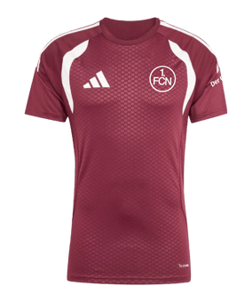 adidas 1. FC Nürnberg Trainingsshirt 2026/2027 Rot - rot