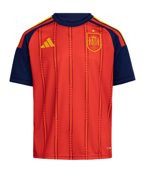adidas Spanien Trikot Home WM 2026 Kids Rot | - rot
