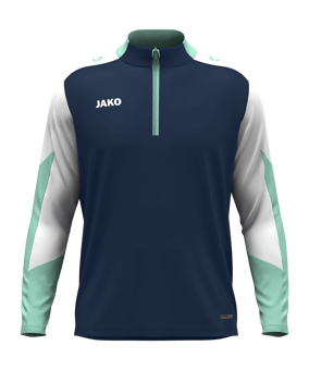 JAKO Dynamic Ziptop Sweatshirt Blau F915 - blau