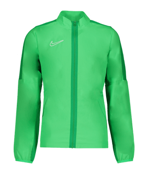 Nike Academy 23 Woven Trainingsjacke Kids Grün F329 - gruen