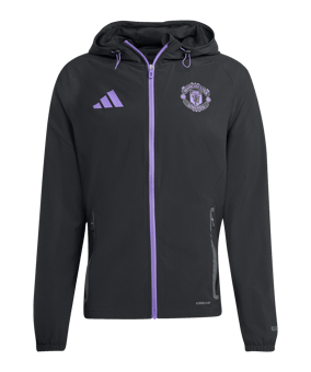 adidas Manchester United Vis Tech Travel Jacke Schwarz