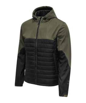 Hummel North Hybrid Jacke Grün F6084 