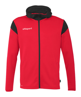 uhlsport Squad 27 Kapuzenjacke Rot F062 - rot