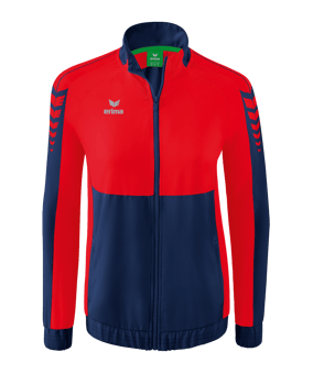 Erima Six Wings Präsentationsjacke Dame Dunkelblau - blau