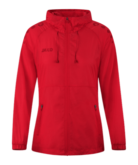 JAKO Flow Lightweight Jacke Kids Rot F100 - rot
