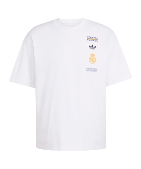 adidas Real Madrid LFSTLR T-Shirt Weiß - weiss