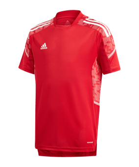 adidas Condivo 21 Trainingsshirt Kids Rot Weiss - rot
