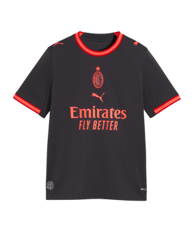 PUMA AC Mailand Replica Trikot 3rd 2026/2027 Kids Grau F03 - grau