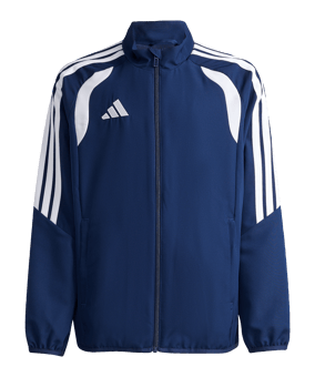 adidas Tiro 26 League Präsentationsjacke Kids Dunkelblau - weiss