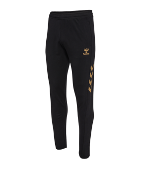 Hummel hmlE24C Cotton Jogginghose Schwarz F2128 - schwarz