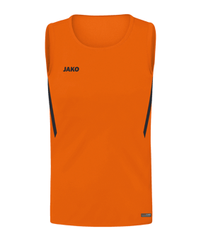 JAKO Challenge Tanktop Kids Orange Schwarz F351 - orange