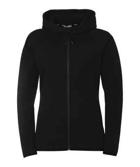 uhlsport ID Kapuzenjacke Damen Schwarz F01 - schwarz