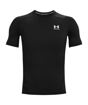 Under Armour HG Compression T-Shirt Schwarz F001 - schwarz