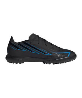 adidas F50 Hyperfast League TF Kinder Schwarz - schwarz