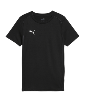 PUMA teamFINAL Casuals T-Shirt Kids Schwarz F03 - schwarz