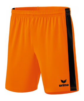 Erima Retro Star Short Orange Schwarz - orange