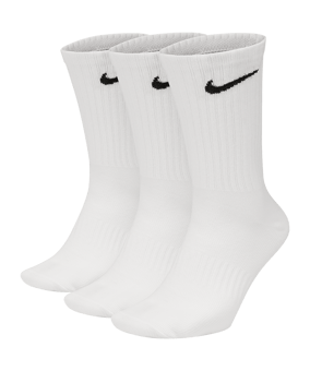 Nike Everyday Lightweight 3er Pack Socken F100 - weiss