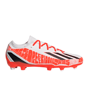 adidas X Speedportal Messi.3 FG Balon te Adoro Weiss Schwarz Rot - weiss