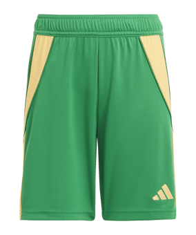adidas Tiro 24 Short Kids Grün Orange - gruen