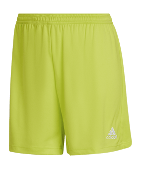 adidas Entrada 22 Short Damen Grün Weiss - gruen