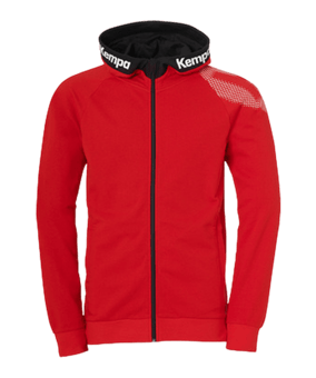 Kempa Core 26 Kapuzenjacke Kids Rot F04 - rot