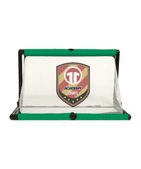 BAZOOKAGOAL PVC 120x75cm | 4 Tore inkl. Druck | white green Minitor Weiß - weiss