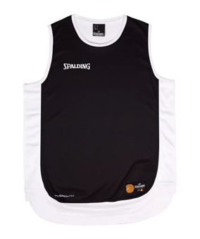 Spalding Hustle Tanktop Schwarz - schwarz
