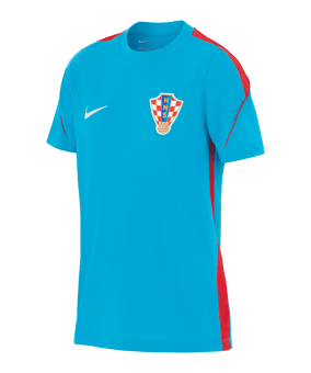 Nike HNS Kroatien Trainingsshirt Kids Blau F430 - blau