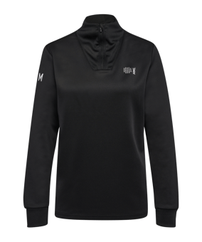Hummel hmlCOURT HalfZip Sweatshirt Damen F2001 - schwarz