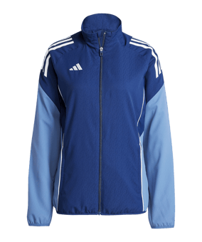 adidas Tiro 25 Competition Präsentationsjacke Damen Blau - blau