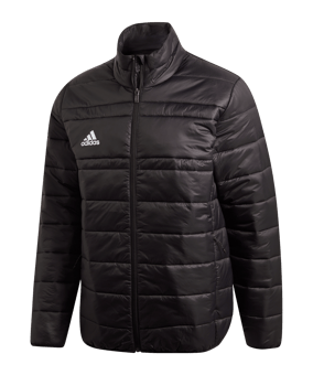 adidas Padded Jacke 18 Schwarz - schwarz