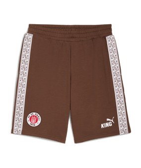 PUMA FC St. Pauli King Sweat Short Braun F01 - braun