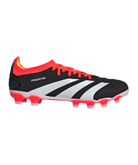 adidas Predator Pro MG Solar Energy Schwarz Weiss Rot - schwarz