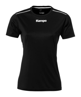Kempa Poly T-Shirt Damen Schwarz F06 | - schwarz