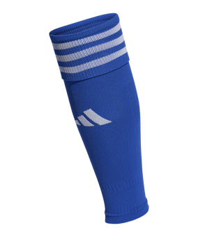 adidas Team Sleeves 23 Stutzen Blau Weiss - blau
