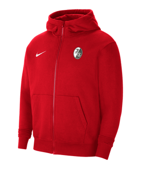 Nike SC Freiburg Sweatjacke Kids Rot F657 