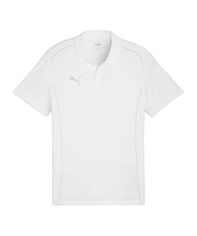 PUMA teamFINAL Casuals Poloshirt Weiss F04 
