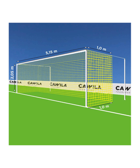 Cawila Tornetz 5,00x2,00m | Tiefe 1,0x1,0m - gelb
