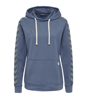 Hummel Move Classic Kapuzensweatshirt Damen F7050 - blau