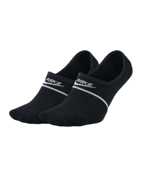 Nike Essential Sneaker Sox Socken 2er Pack F010 - schwarz