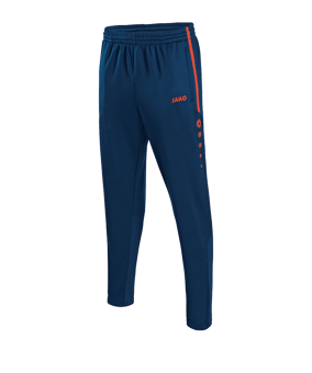 JAKO Active Trainingshose Kids Blau Orange F18 - blau