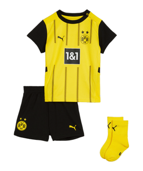 PUMA BVB Dortmund Babykit Home 2024/2025 Kids Gelb F01 - gelb