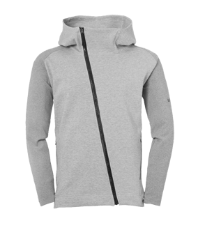 Uhlsport Essential Pro Kapuzenjacke Grau F15 - schwarz