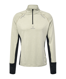 Hummel nwlMESA HalfZip Sweatshirt Grau F2194 - grau